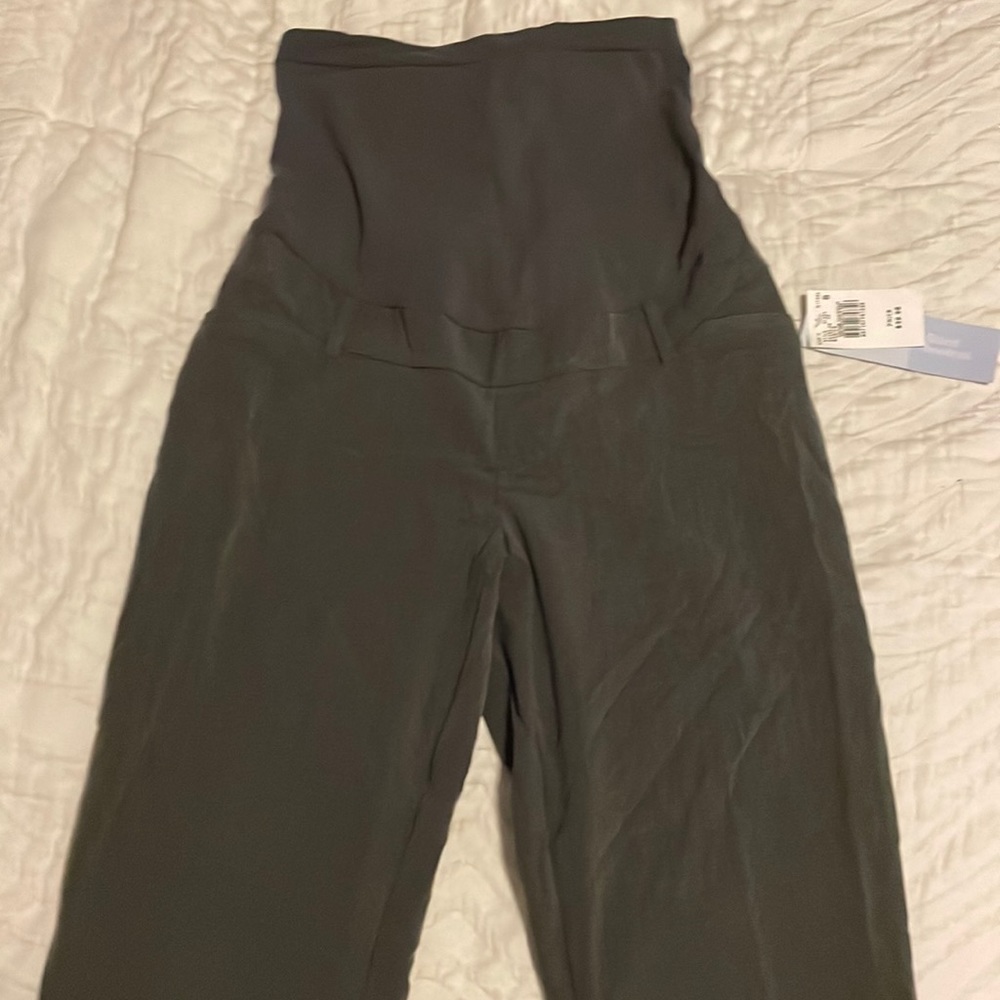 Motherhood size small gray maternity dress pants